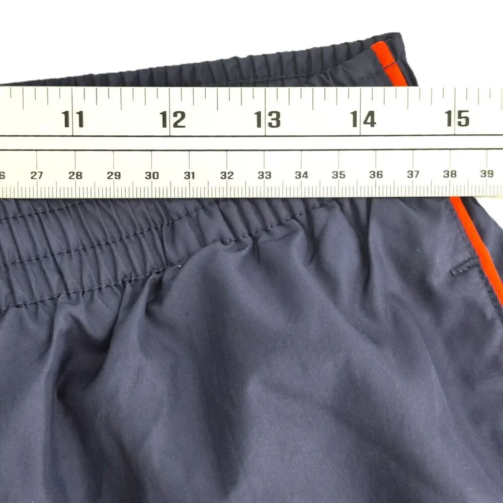 Adidas Mens L Navy Blue Orange Windbreaker Jacket Track Pants Tracksuit Set